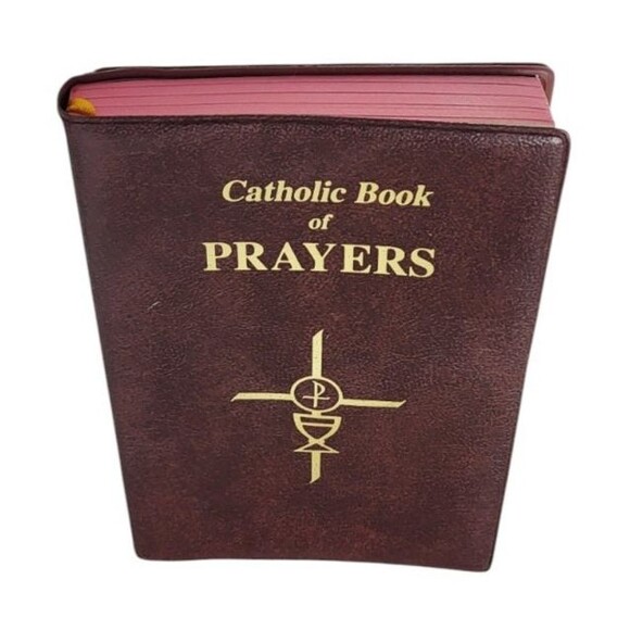 Vintage 1973 Catholic Book Of Prayers Vinyl Cover Illustrated 2005 NEW - Picture 2 of 9